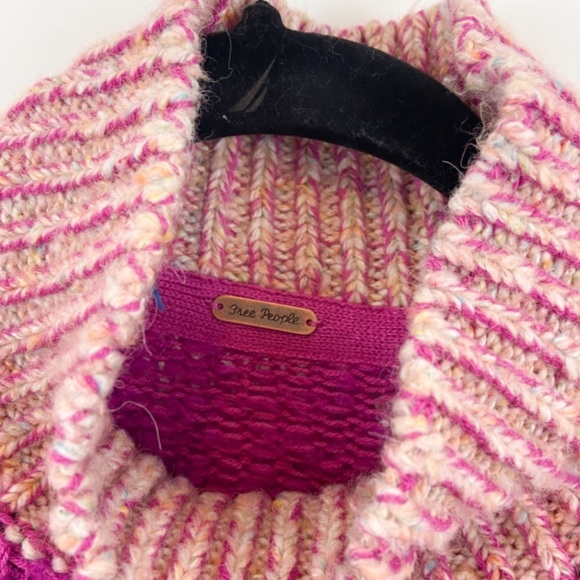 Free People Making Waves Striped Sweater Dress - Picture 8 of 8